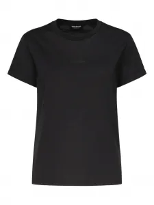 Футболка с вышитым логотипом DONDUP, черный