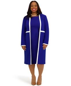 Женская блузка с открытой талией и декоративным швом, размеры: стандартные и большие Kasper, Royal Signature