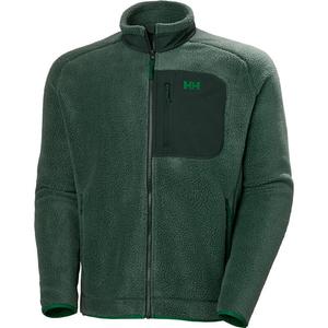Куртка с панорамным ворсом и блоком Hellyhansen, цвет darkest spruce