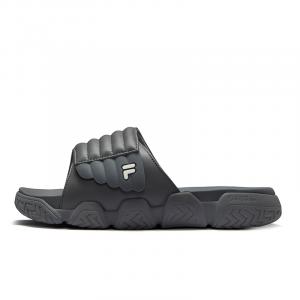 Тапочки-слайды BUSTER, мужские, серые FILA FUSION, Gray