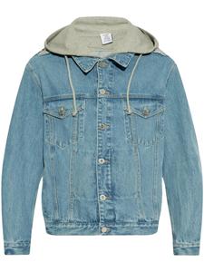 Джинсовая куртка VETEMENTS, синий