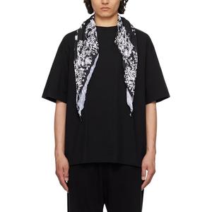 WE11DONE Футболка мужская черная