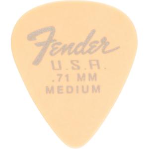 Fender 351 Dura-Tone Delrin Pick (12 шт.), олимпийский белый 0,71 мм, 12 шт.