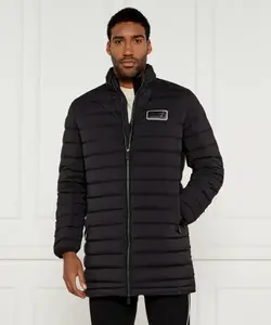 Пуховик Regular fit Ea7, черный