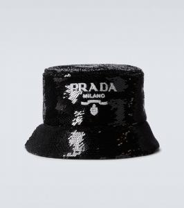 Блестящая панама Prada
