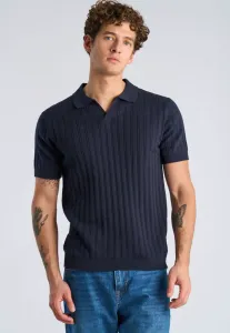 Поло с v-образным вырезом Lindbergh, Navy