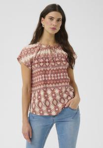 Блуза Cream, темно-красный