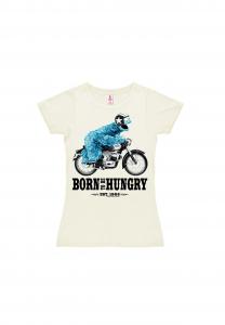 Новая футболка для девочек Ses ул-С Монстр-Рожденный быть LOGOSHIRT, цвет Almost White