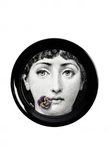 Поднос tema & variazioni n.137, 40 см, Fornasetti, черный