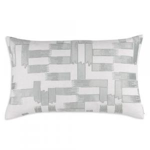 Декоративная льняная подушка Капри, 18 x 30 дюймов Lili Alessandra, цвет White