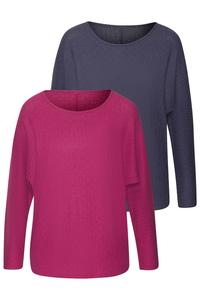 Рубашка VIVANCE, Night Blue/Berry