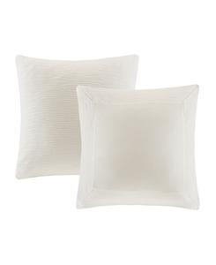 Наволочка Hanae, окрашенная пряжей, европейская Natori, белый