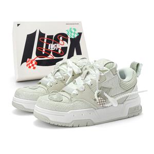 LUCX Мятные мэмбо противоскользящие амортизирующие износостойкие массивные низкие кроссовки унисекс, цвет Mint Mambo