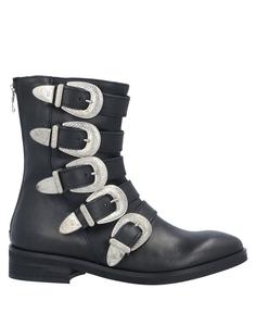 Ботильоны Gisél Moiré, черный