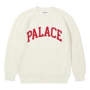 Свитер fall 2021 knitwear 'white red' Palace, белый
