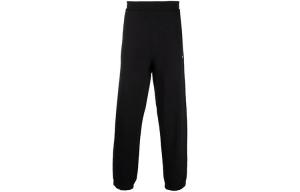 Брюки для бега с логотипом MSGM, черный