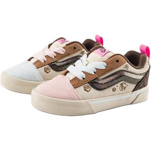 Vans Кроссовки low top для малышей brown pink blue