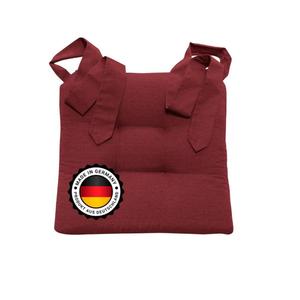 Подушка на стул Bonvionn красный, 46/42/7 см