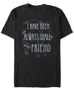 Футболка с коротким рукавом Star Trek Men's The Original Series Always Be Your Hand Fifth Sun, черный