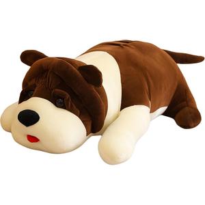 Плюшевая игрушка Shar Pei RUIZHIXIONG, темно-коричневый