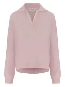 Свитер с V-образным вырезом Arch4, розовый