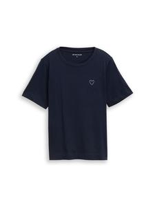 TOM TAILOR Футболка в темно-синем цвете