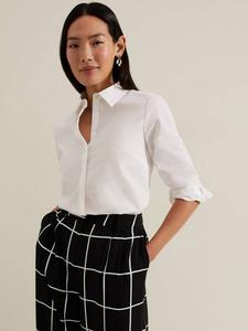 Длинный рукав рубашка Phase Eight, White