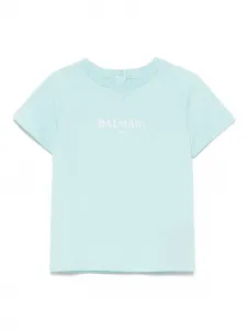 Базовая футболка Balmain Kids, синий