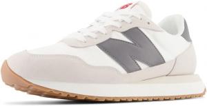 Мужские кроссовки для бега по шоссе New Balance 237 V1 Classic, White/Castlerock