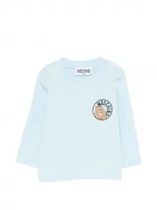 Футболка Moschino Kids, синий