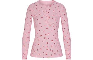 Skims Футболка Valentine's Day Collection женская CHERRY BLOSSOM PRINT/Cherry Blossom