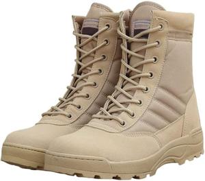 Мужские/женские походные ботинки для улицы, для фанатов джунглей и внедорожных тренировок, мужские походные тактические ботинки, водонепроницаемые, для летнего лагеря и пустыни Hhhchpm, Sand