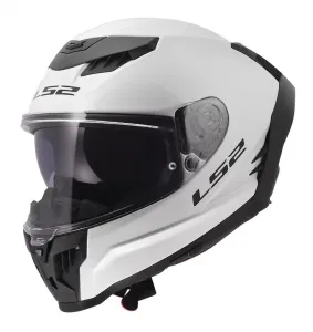 Шлем LS2 Dragon Carbon LE, белый/черный, размер XL LS2 Helmets, белый/черный