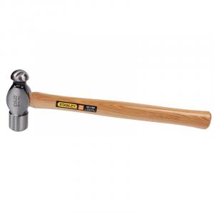 Молоток STANLEY с шариковой головкой, 32 унции, молоток с ручкой из орехового дерева, деревообрабатывающий бытовой железный молоток, инструмент 54-193-23