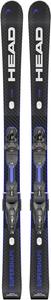 Горные лыжи Head Supershape e-Titan с креплениями Protector PR Gripwalk, Black/Blue W/ Protector Pr 11