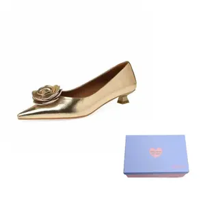 Xingdiman Женские туфли на высоком каблуке шампань, цвет Champagne