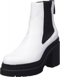 HUGO Women's Modern KrisHeel ChBootie90C, White