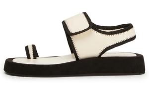 Стильные сандалии женские черно-белые Tony Bianco