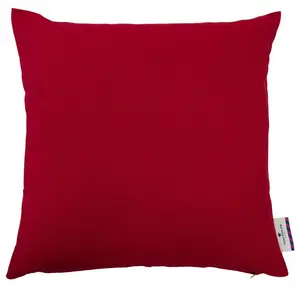 Декоративная наволочка Dove темно-красного цвета 60x60 см Tom Tailor
