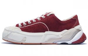 Мужская обувь Wuji Lifestyle с низким верхом, темно-красного цвета Lining