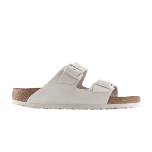 Кроссовки Birkenstock Arizona Soft Footbed Narrow Antique White, белый