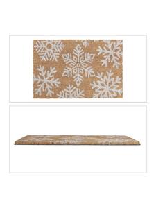 Коврик для ног relaxdays, цвет natur/weiß