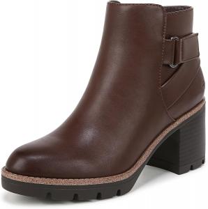 Женские ботинки Naturalizer Madalynn с ремешком, коричневый/шоколадный