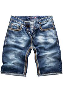 Шорты джинсовые шорты с толстым швом стандартной посадки Rock Creek, темно-синий