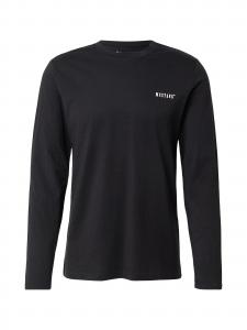 MUSTANG Футболка 'Asheville' в черном цвете