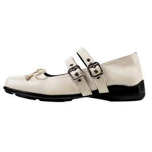 Замечательная пара Платформа Мэри Джейн Женские, Экрю