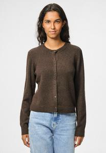 Кардиган Pieces PCMALOU, Hot Fudge/Dark Brown