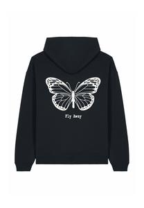 Толстовка FLY AWAY BACK EMBROIDERY - Hoodie Mira Paris, черный