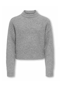 Джемпер ONLY GIRLS KOGRENE, Medium Grey Melange/Dark Grey