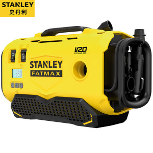 Воздушный насос Stanley SCE520-A9 Воздушный насос с литиевой батареей 20 В (двойной насос «два в одном»), голый металл